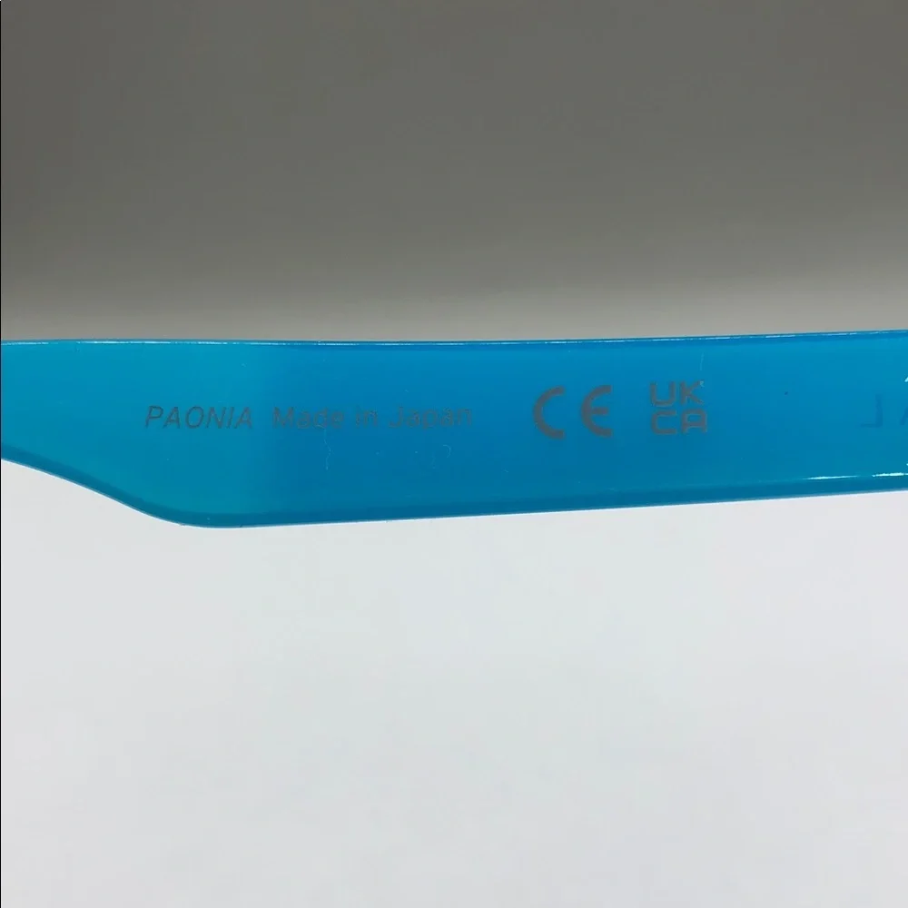 Zeal Optics Paonia Ellume Polarized Sunglasses Cyan Blue Frame  UNISEX Japan